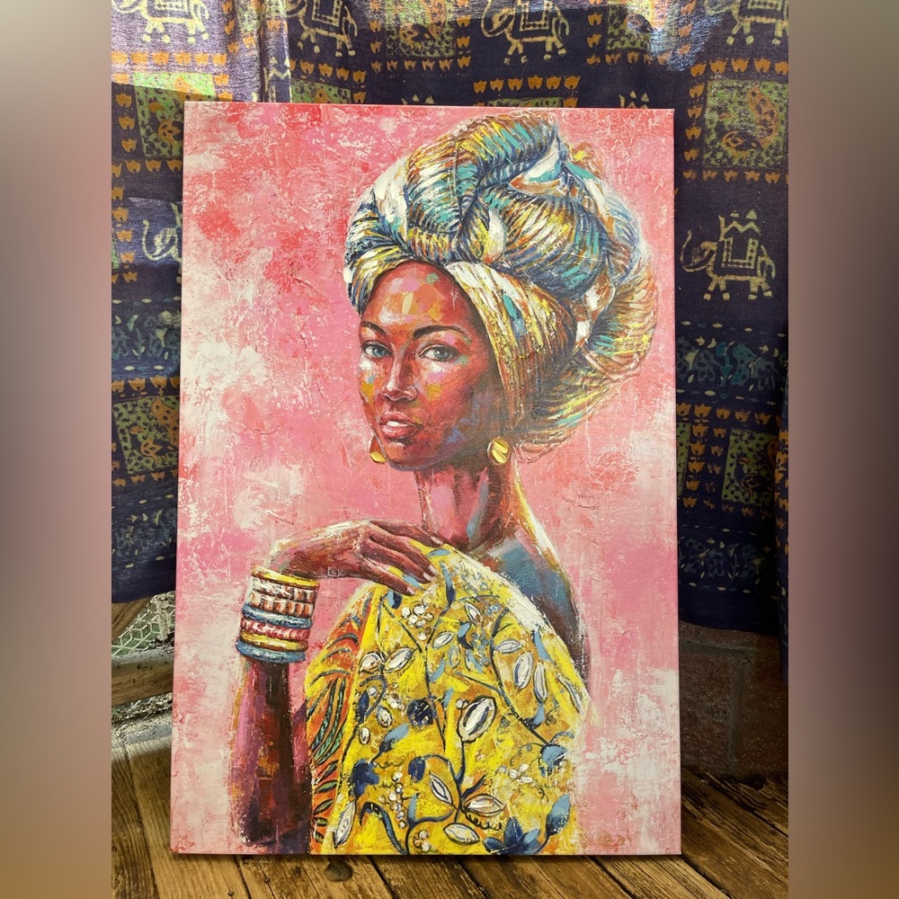 Bohemian Print on Canvas